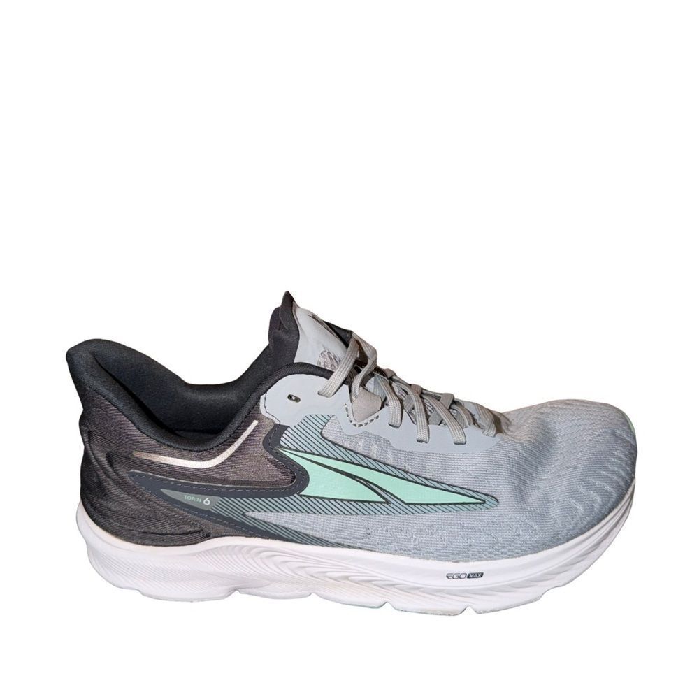 Women's Gray & Mint Running Shoe - Lightweight Performance size 8.5
